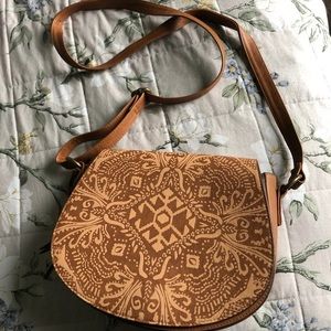 Brown CrossBody Satchel